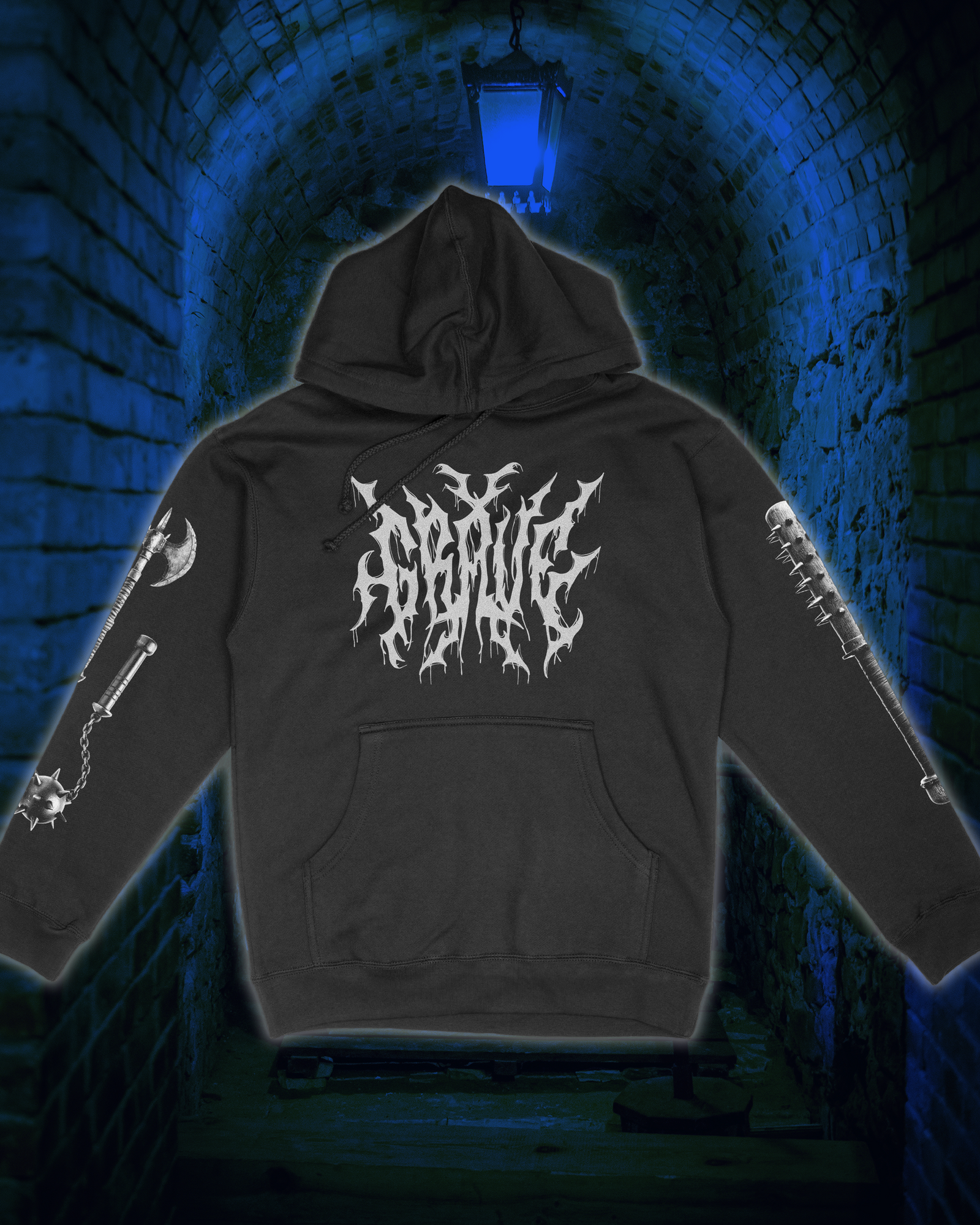 Grave “Death Metal” Hoodie
