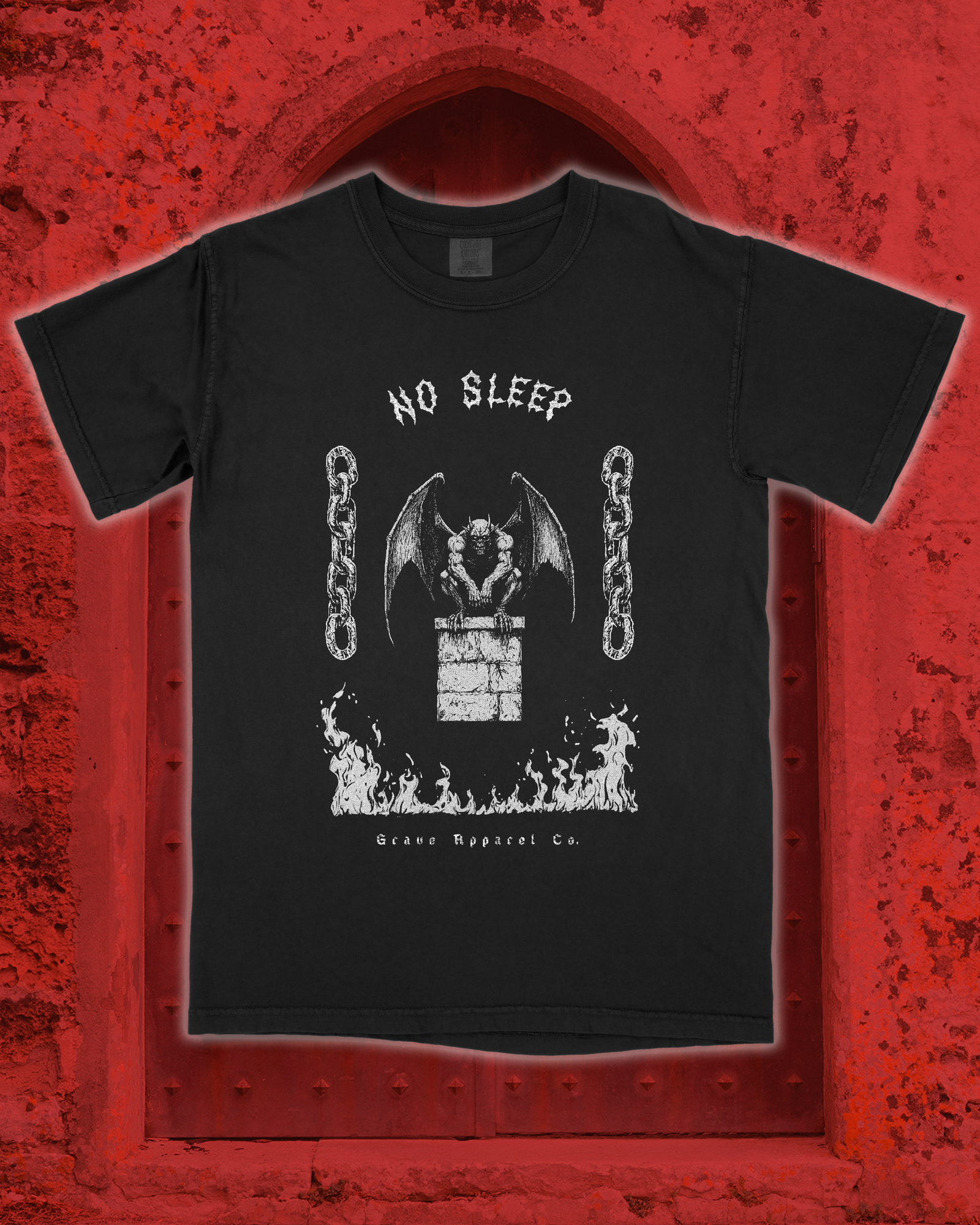 No Sleep Gargoyle T-shirt