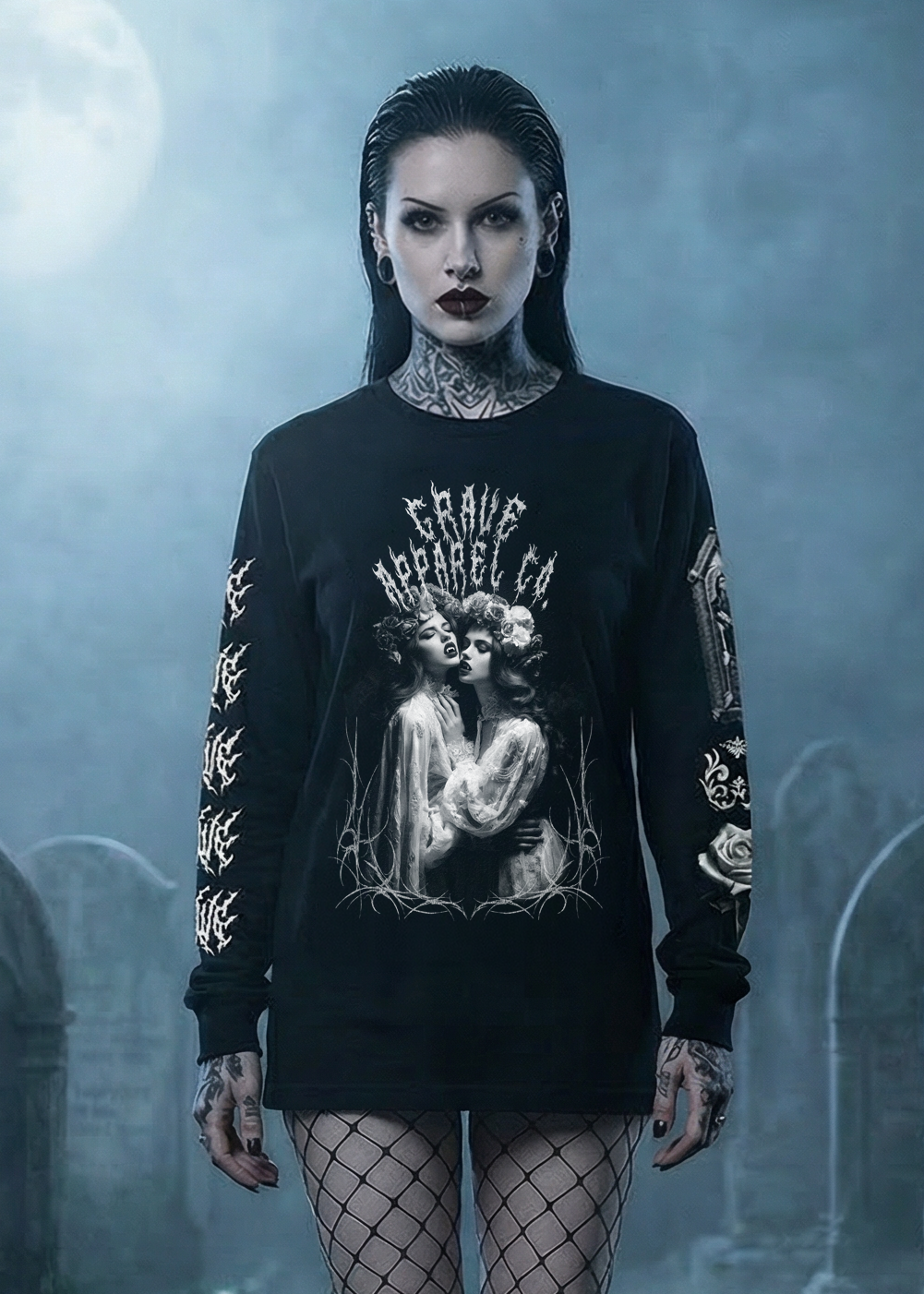 Vamp Girls Long Sleeve Shirt